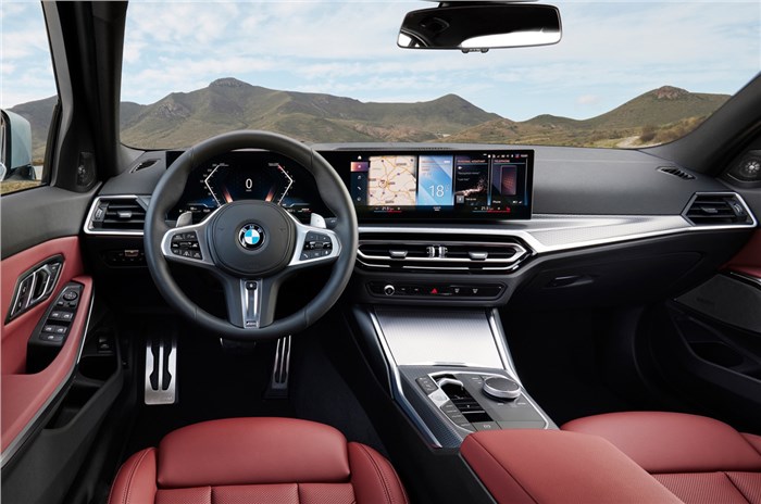 BMW 3 Series facelift interior 